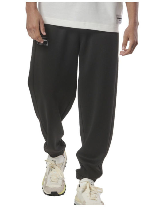 Body Action Pantaloni de trening cu elastic Fleece - Polar Negru