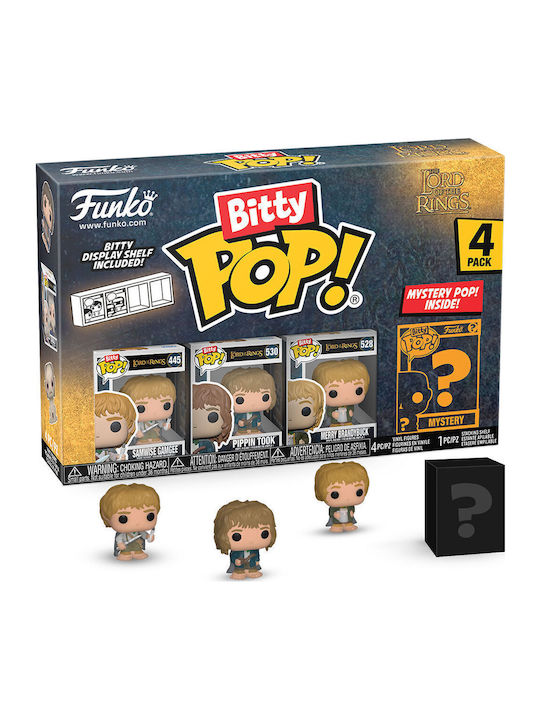 Funko Bitty Pop! Filme: Der Herr der Ringe - Samwise Gamgee Chase 4Stück