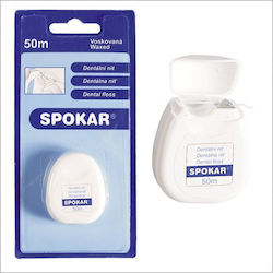 Spokar Waxed Dental Floss 50m