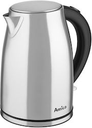 Amica Kettle 1lt 2200W Silver