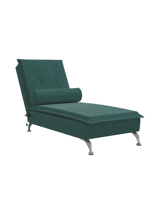 Recliner Samt Grün L136.5xW56xH75cm