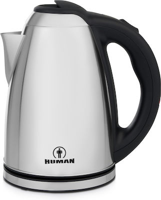 Human Kettle 1.8lt 2000W Silver