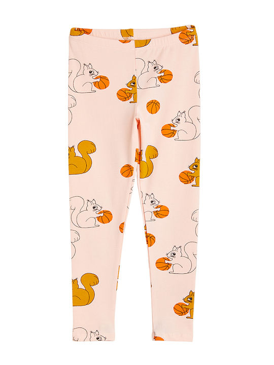 Mini Rodini Leggings pentru Copii Lung Roz