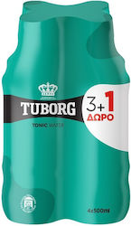 Tuborg Tonic Bottle 500ml 3+1 Gift