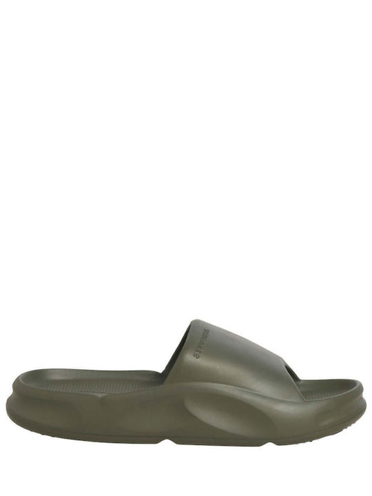 Jack & Jones Men's Slides Khaki