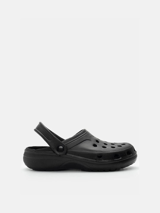 Luigi Clogs Black