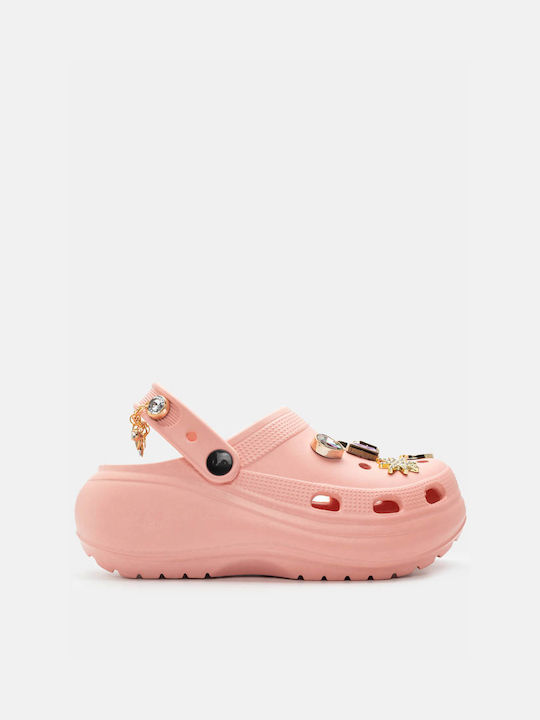 Luigi Clogs Pink