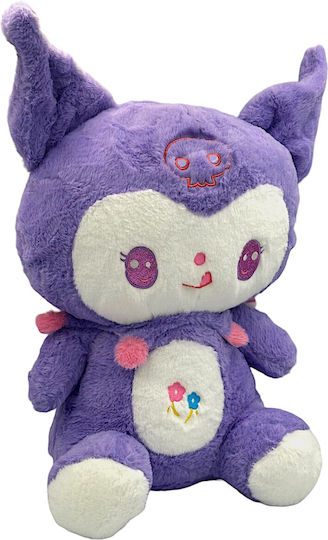Λούτρινο Sanrio Kuromi Hello Kitty 50cm 1440-24103 Μωβ