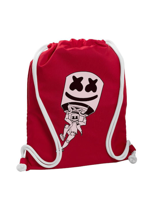 Koupakoupa Fortnite Marshmello Gym Backpack Red