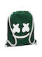 Koupakoupa Marshmello Gym Backpack Green