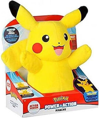 Jazwares Plüsch Pokemon mit Sound Pikachu 25 cm