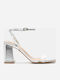 Sandalen Silber