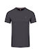 Tommy Hilfiger T-shirt Bărbătesc cu Mânecă Scurtă GRI