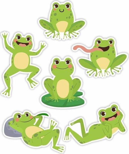 LearnHow Kids Window Sticker 6pcs