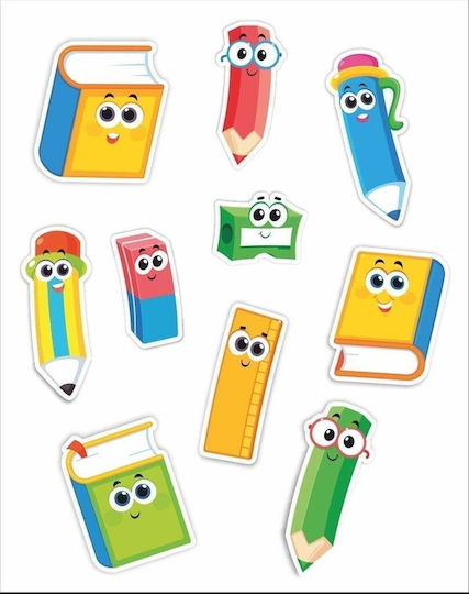 LearnHow Kinder Wandsticker Fenster 10Stück