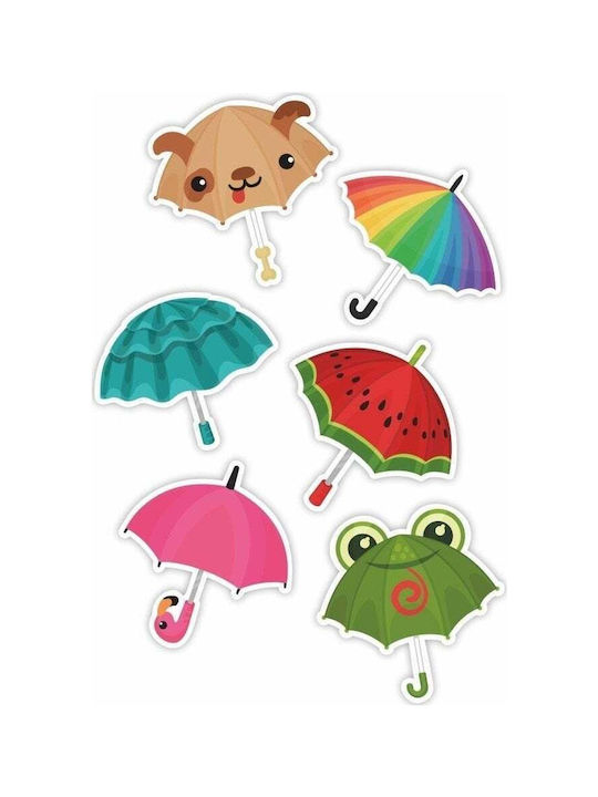LearnHow Kinder Wandsticker Fenster 6Stück