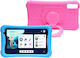 Denver TIO-80105KBLUEPINK 8" Tablet with WiFi (4GB/64GB) Blue & Pink Rubber Bumper
