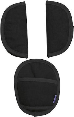 Dooky Car Seat Belt Pads Black