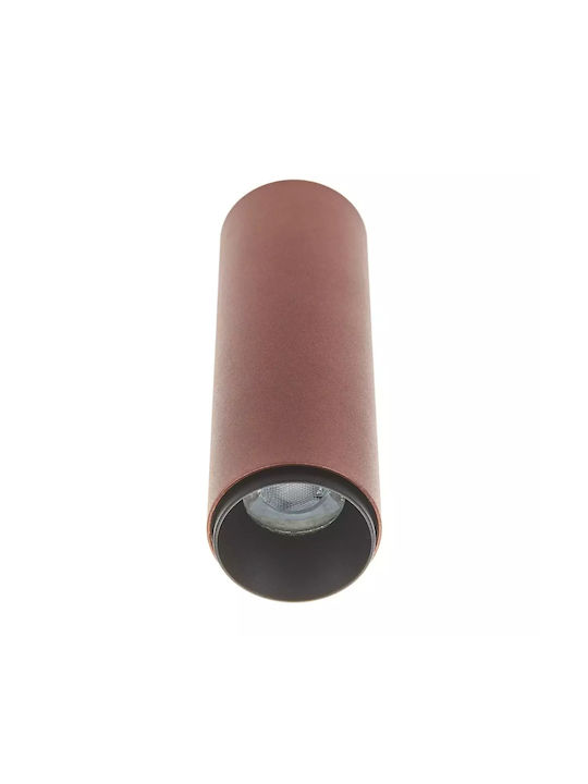 Einzel LED Spot in Braun Farbe