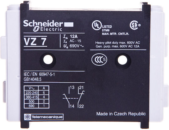 Schneider Electric Contact auxiliar Industrial de tip H10MT27150