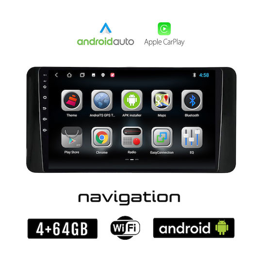 Booma Car Audio System for Skoda Kamiq 2018 (Bluetooth/USB/WiFi/GPS/Apple-Carplay/Android-Auto) with Touch Screen 10"