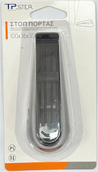 Wedge Plastic Door Stopper Black