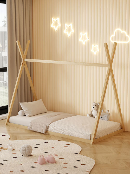 Munk Montessori Montessori Μονό για Στρώμα 90x190cm