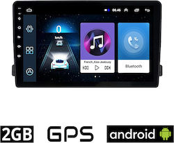 Ηχοσύστημα Αυτοκινήτου για Ford C-Max / Fiesta / Focus / Fusion / Kuga / Mondeo / S-Max (Bluetooth/USB/AUX/WiFi/GPS) με Οθόνη Αφής 9"