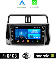 Booma Car Audio System for Toyota Land Cruiser 2019 (Bluetooth/USB/WiFi/GPS/Apple-Carplay/Android-Auto) with Touch Screen 8"