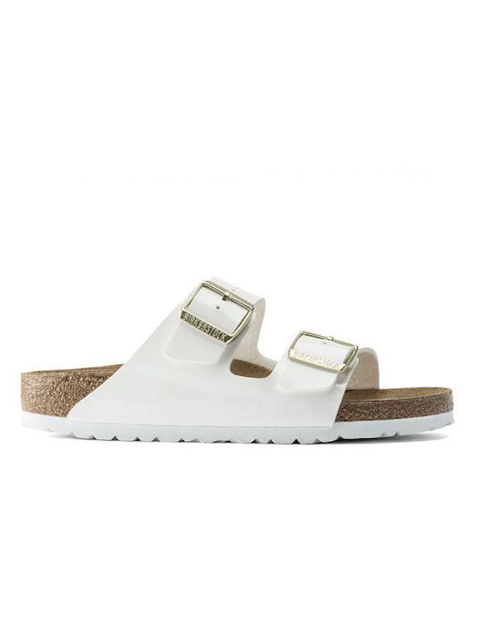 Birkenstock Ανδρικά Σανδάλια σε Λευκό Χρώμα