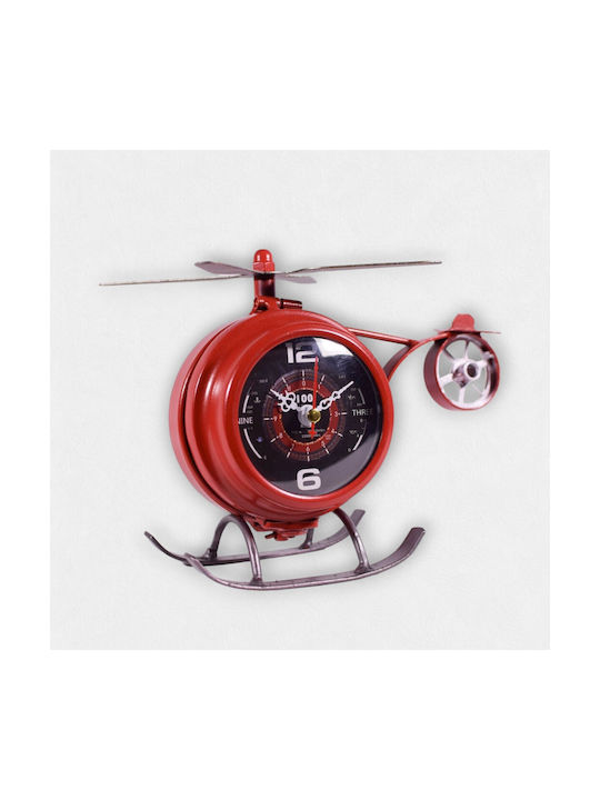 Artifact Tabletop Clock Red