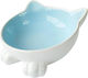 Denik Pets Ceramică Bol Mâncare pentru Câine & Pisică 14cm în Culoare Albastru