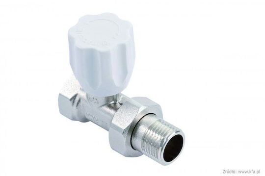 KFA Manual Thermostatic Radiator Valve for Radiator Body 1pcs