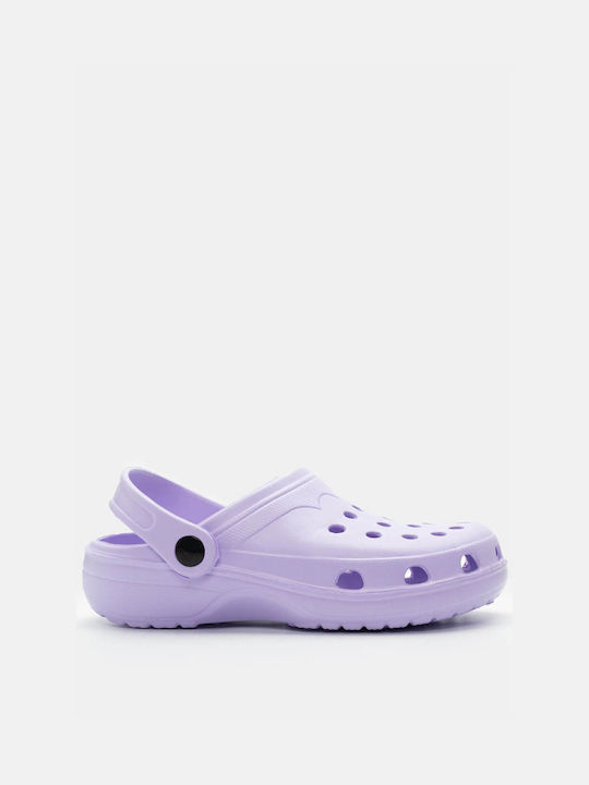 Luigi Clogs Purple