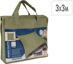 Koopman Pătrat Umbrela Sail Verde 3x3m