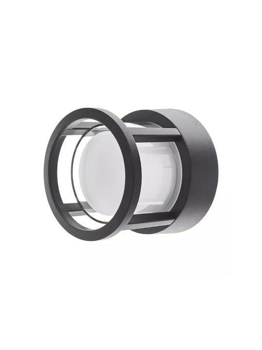 Стенно Външно Осветително Тяло LED 6W с Естествено бяло Светлина