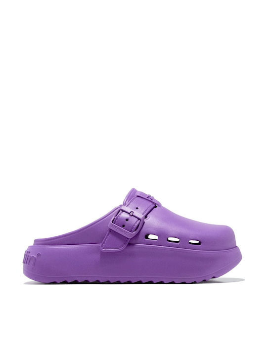 D.Franklin Sonax Holzschuhe Damen Lila D.Franklin Sonax Holzschuhe Damen Lila
