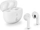 Lampa In-Ear Bluetooth-Freisprecheinrichtung Kopfhörer mit Ladeetui Weiß