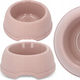 Barry King Plastic Bowl Food for Dog 1.3lt 24.5cm in Beige Color