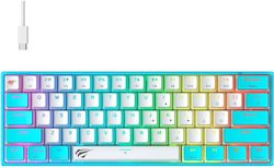 Havit KB877L Gaming Mechanical Keyboard 60% wit...