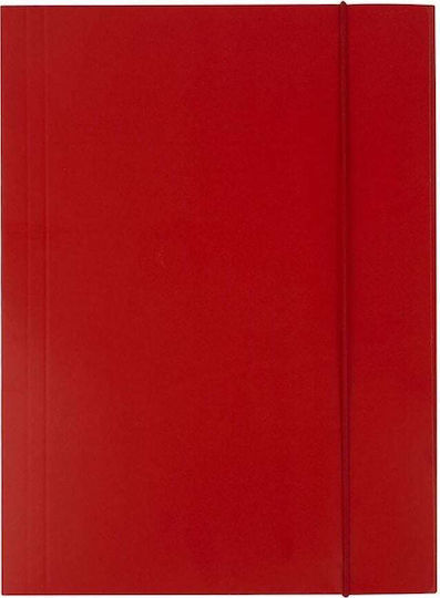 D.rect Clipboard for Paper A4 Red 1pcs