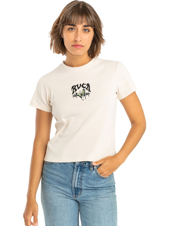 Damen T-Shirt Beige