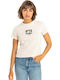 Damen T-Shirt Beige