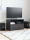 TV-Ständer Metall Schwarz M67xP39xH44cm