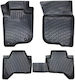 Car Mats 3D Rubber Tpe Mitsubishi L200 2019 Rizline 4 Pieces Black