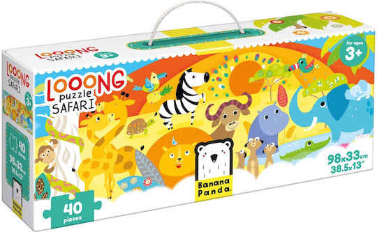 Παιδικό Puzzle για 3+ Ετών 40pcs Banana Panda