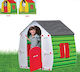Colorful Outdoor Kids Playhouse 102x90x109cm