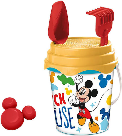 Mondo Mickey Beach Bucket Set with Accessories 5pcs (Μiscellaneous colours)