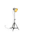vidaXL Vintage Floor Lamp H55xW15cm. with Socket for Bulb E27 Silver