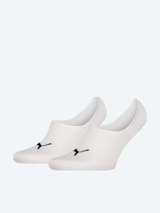 PUMA Αθλητικές Κάλτσες Λευκές 2 Ζεύγη